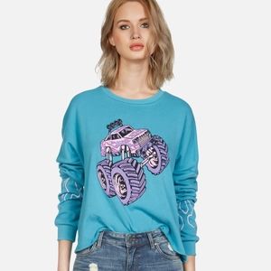 Lauren Moshi Lee Monster Truck sweatshirt